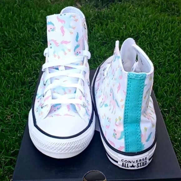 Chuck Taylor All Star Converse ⭐ Unicorns 🎠 Pride Sneakers Shoes Size 8 - Picture 3 of 10